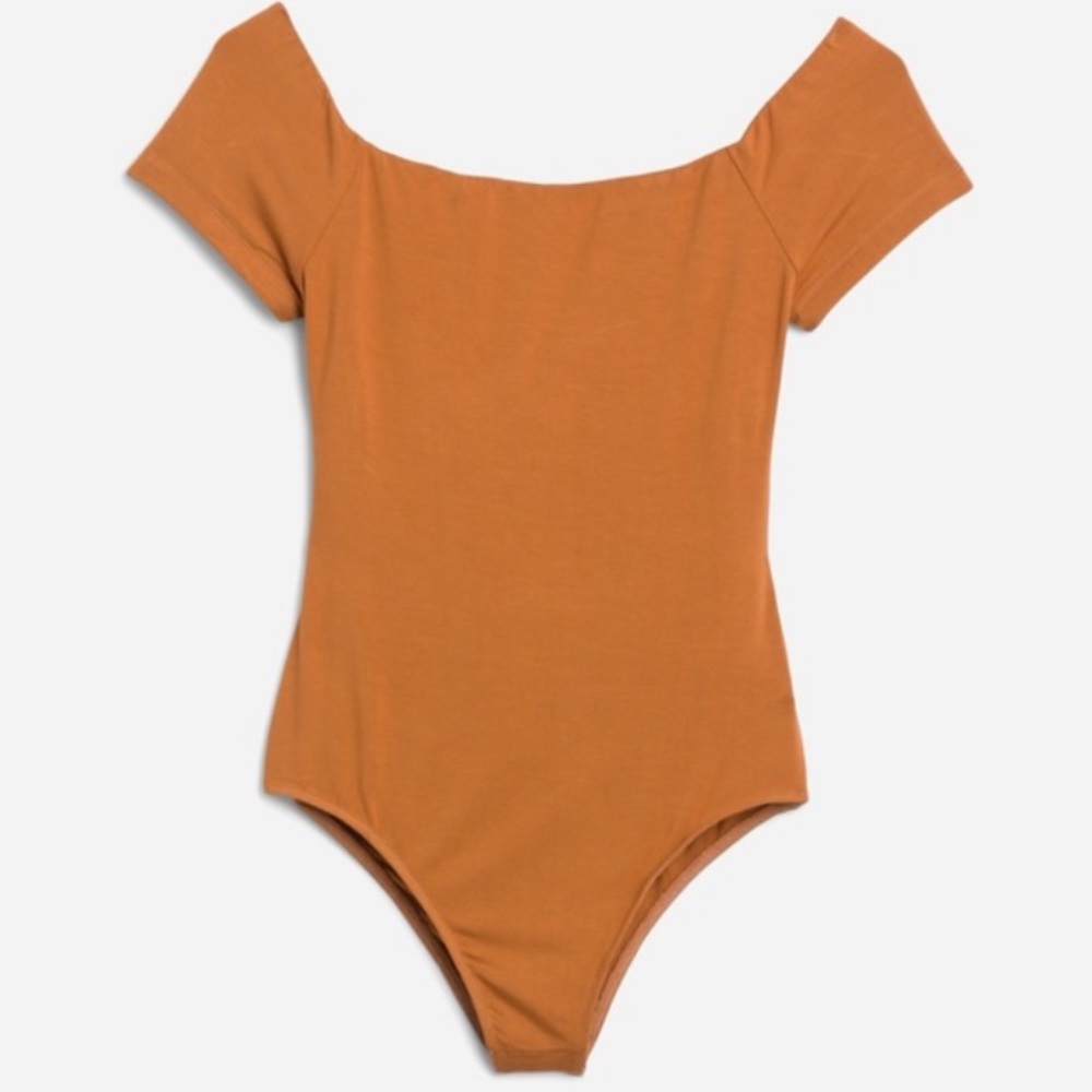 Lush Burnt Orange Bodysuit
